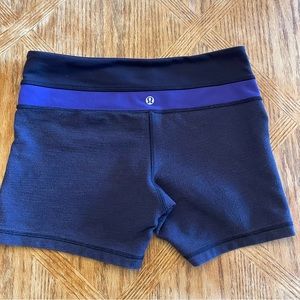 Lululemon Athletica purple shorts